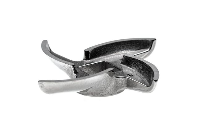 Vhbw - Messer Sichelmesser Gr. 12, 12,2 x 12,2mm Vierkant, Edelstahl z.B. kompatibel mit ade, Caso, Fama, kbs, Porkert Fleischwolf