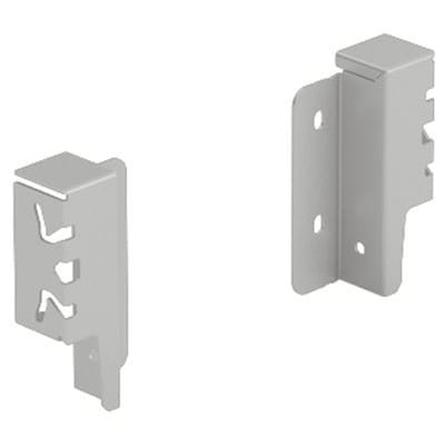 ArciTech Rückwandverbinder Set Höhe: 94 mm silber