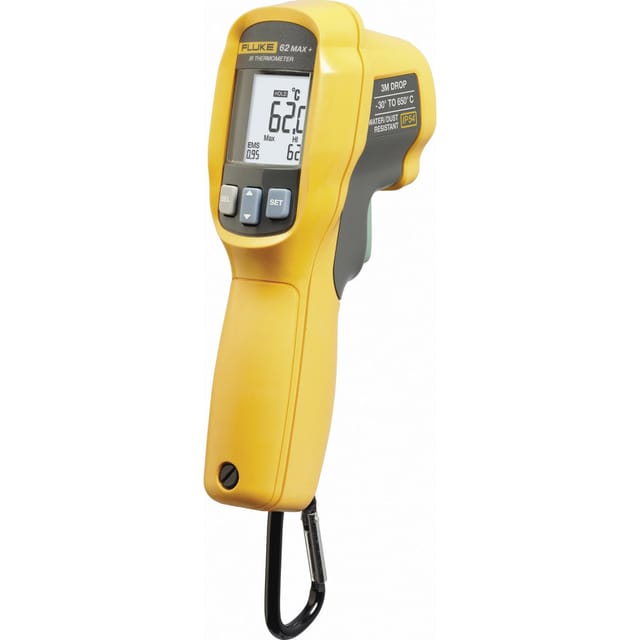 Fluke - 62 max+ Infrarot-Thermometer Optik 12:1 -30 - +650 °c