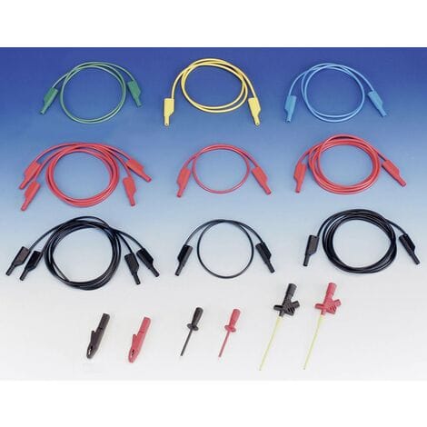 935980411 Sicherheits-Messleitungs-Set Lamellenstecker 4 mm Lamellenstecker 4 mm 1.00 - Sks Hirschmann