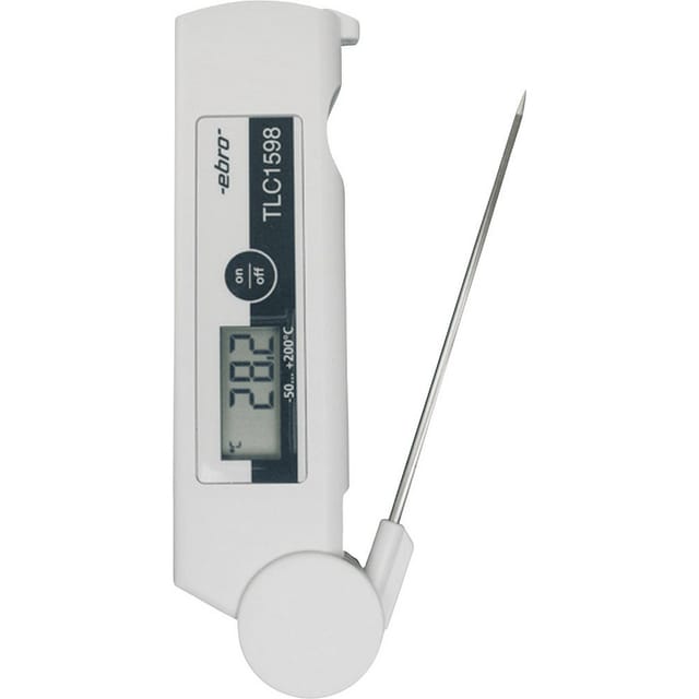 ebro TLC 1598 Einstichthermometer (HACCP) Messbereich Temperatur -50 bis 200 °C Fühler-Typ Pt1000 H