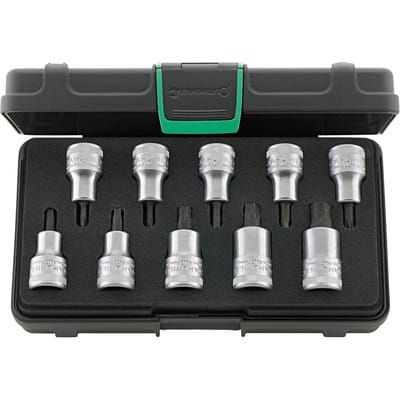 Stahlwille SchraubendreherEins.Garnitur1/210-tlg. Torx