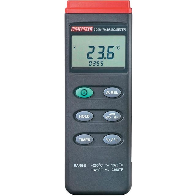 Voltcraft - K204 Temperatur-Messgerät -200 - +1370 °c Fühler-Typ k Datenlogger-Funktion