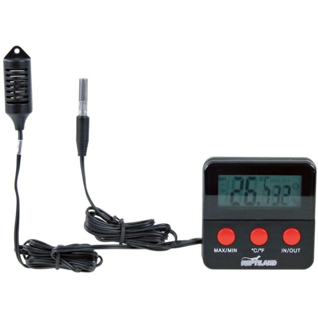 TRIXIE Digitales Thermo-/Hygrometer 6x6 cm 76114
