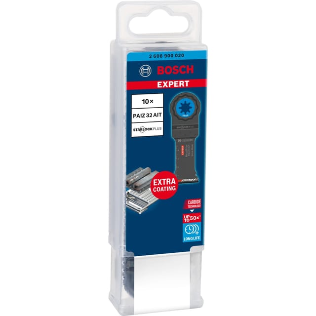Expert MetalMax paiz 32 ait Blatt für Multifunktionswerkzeuge, 50 x 32 mm, 10 Stück - Bosch