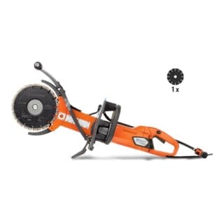Stanzmaschine husqvarna k4000 cut-n-break elektrisch 230 mm mit 2 Scheiben el 10 cnb 967079701