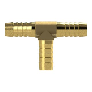 T-Schlauchverbindungsstutzen, für Schlauch lw 9 mm, Messing - Riegler