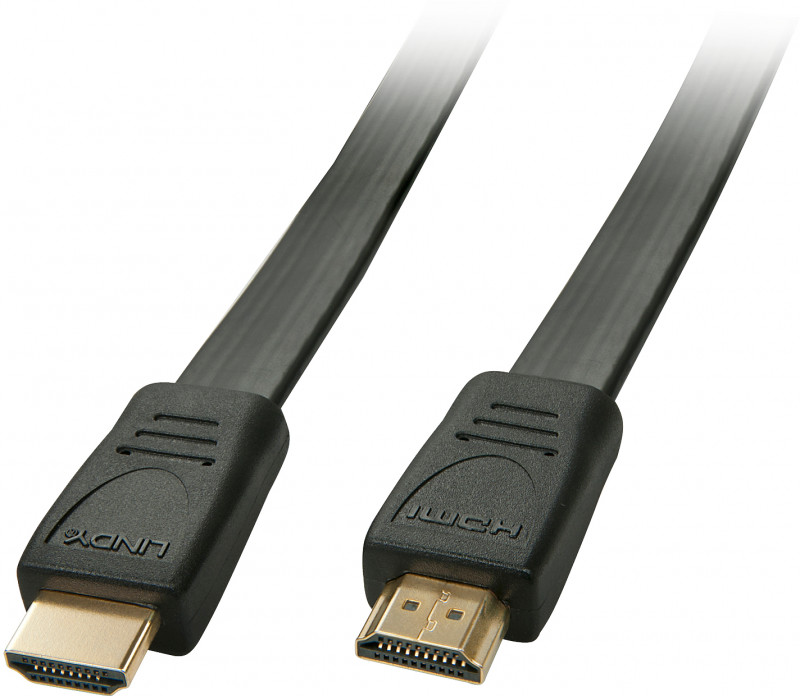 Lindy Hdmi 2.0 High Speed Flachbandkabel 4k60hz 1m (36996)