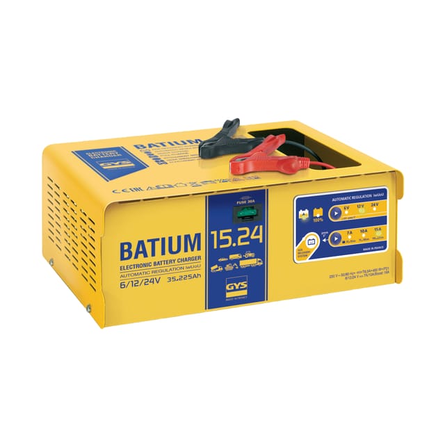 GYS BATIUM 15.24 024526 Automatikladegerät 6 V, 12 V, 24 V 22 A 22 A