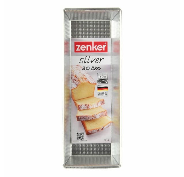Zenker - Kastenform Silver 30 x 11,5 x 7 cm Küchenutensilien