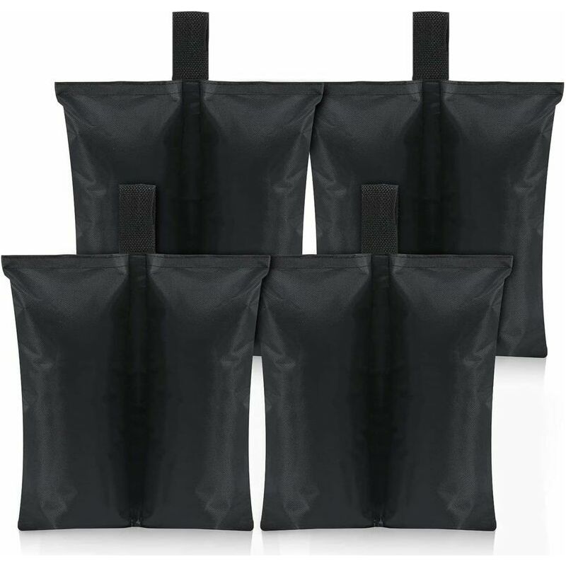 Set Mit 4 Robusten 600d-sandsäcken Für Terrassenzeltbeine, Sonnenschirme Und Poolleitern