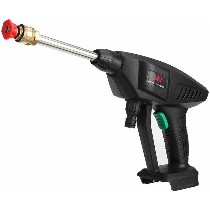 24v 435psi Tragbare Hochdruckreinigerpistole Für Autos, Haus Und Garten (batterie Nicht Im Lieferumfang Enthalten)