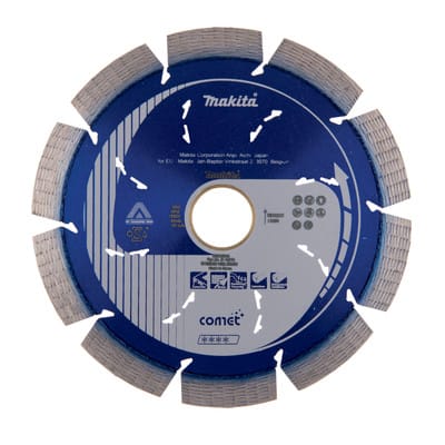 MAKITA B-12778 COMET Rapide Diamanttrennscheibe 125mm