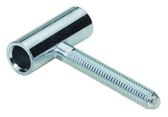 Hettich - Türbandoberteil Stahl, verzinkt, Ø15 mm, 1 Stück Türbandoberteil