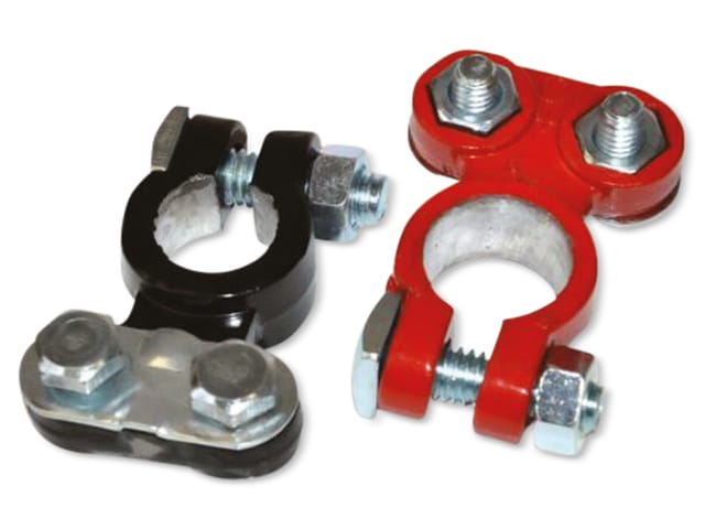 IWH - Batteriepolklemmen-Set, farbig