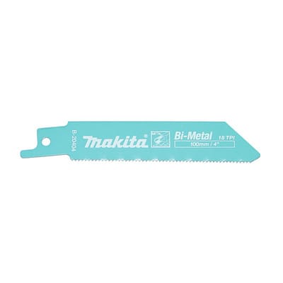 Reciproblatt bim 100/18Z 80 mm, Metall 1,5-4mm, 0,9mm, 5 Stk., gewellt - Makita