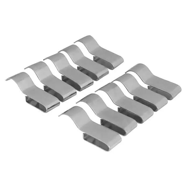 LAS Kabelklemmen 12 x 43 mm verzinkt 10 Stück Kabelhalter Fixierung Kabel