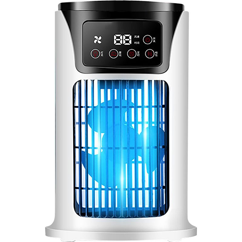 Sprühklimaanlage-ventilator, Leise, 6-stunden-timer, 6 Lüfterstufen, Schnelle Kühlung, Verdunstungsluftkühler Für Wohn- Und Schlafzimmer.