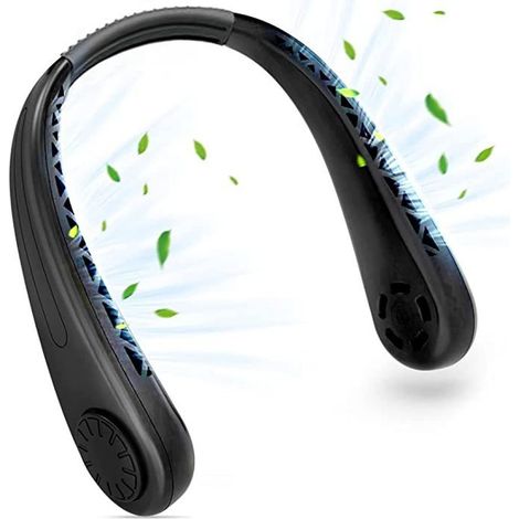 Kleiner Nackenventilator, Tragbarer Ventilator, Mini-usb-ventilator, Leise, Freihändig, 360°-luftstrom