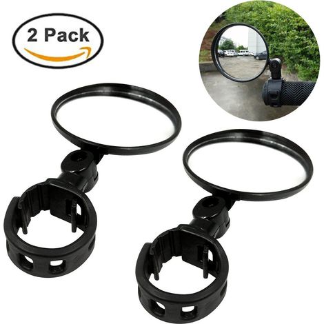 Universeller Fahrradspiegel, Set Mit 2 Um 360 Grad Drehbaren Spiegeln Für Fahrräder Und Mountainbikes