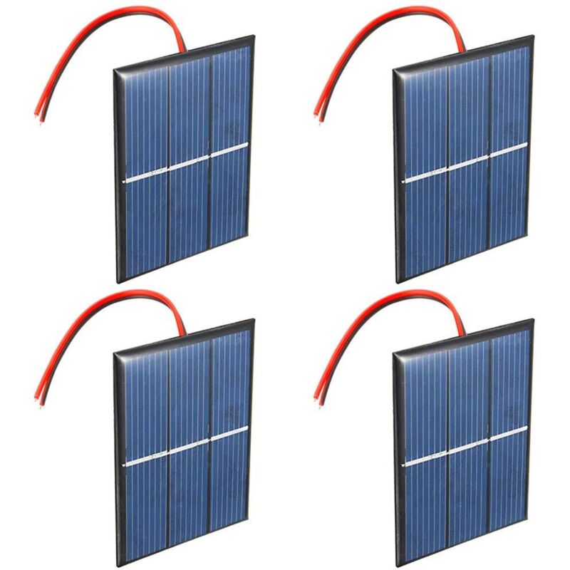 Set Mit 4 Stück 1,5 V 0,65 W 60 X 80 Mm Mikro-mini-solarzellen Für Solarenergie