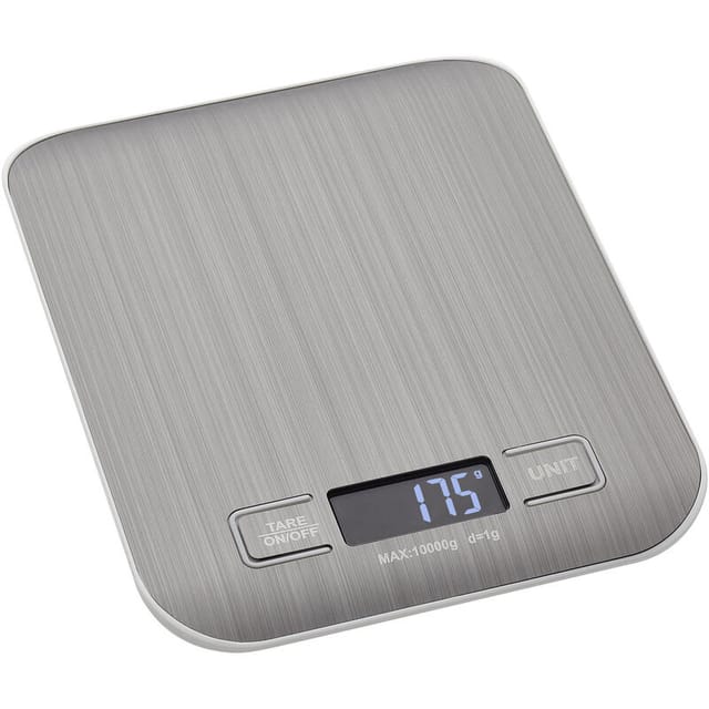 TFA - Dostmann amaretti Küchenwaage digital Wägebereich (max.)=10000 g Silber 140 x 180 x 20