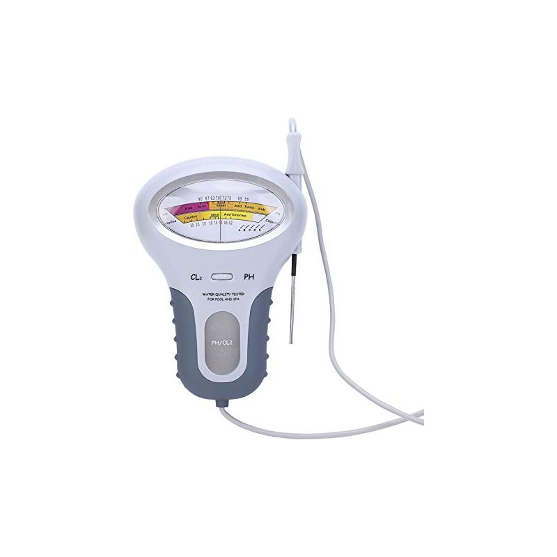 Pc-102b Cl2 Chlor- Und Ph-tester Mit Sonde, Wasserqualitätstester Für Familienpools Oder Whirlpools