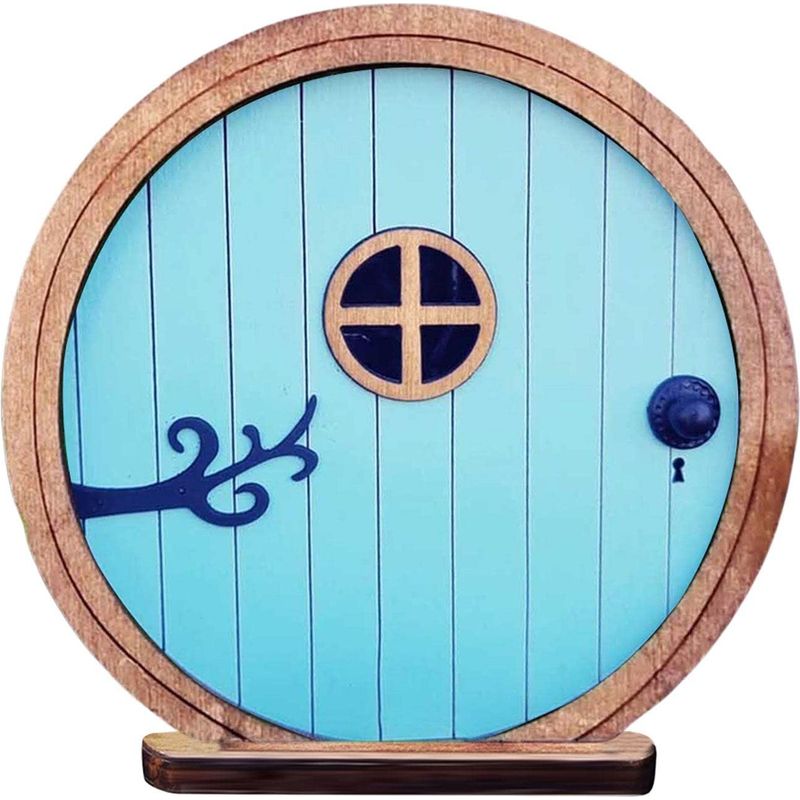 Fee, Feentor Aus Holz, Fee, Feengarten, Miniaturtor, Gartenaccessoire, Feengartendekoration, Tor, Bäume, Hof