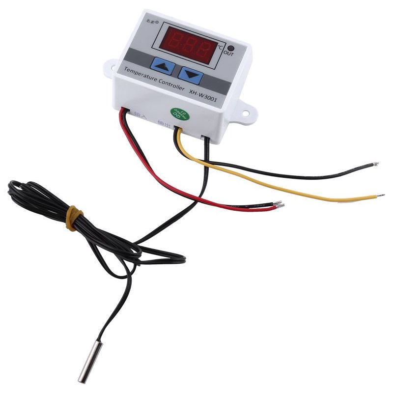 Xh-w3001 Dc12v Digitaler Thermostat Temperaturregler Kühl- Und Heizsteuerung Für Inkubator, Brauerei, Gewächshaus