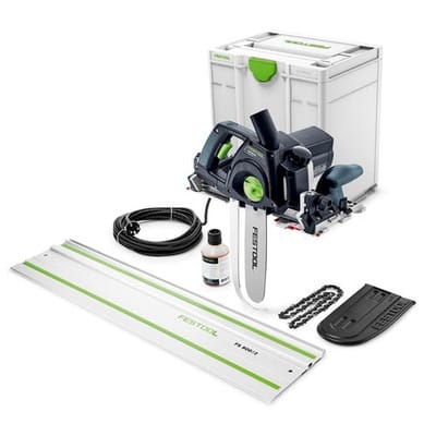 Schwertsäge ssu 200 EB-Plus-FS univers, incl. Sägekette, Führungsschiene, Zubehör, Systainer - Festool