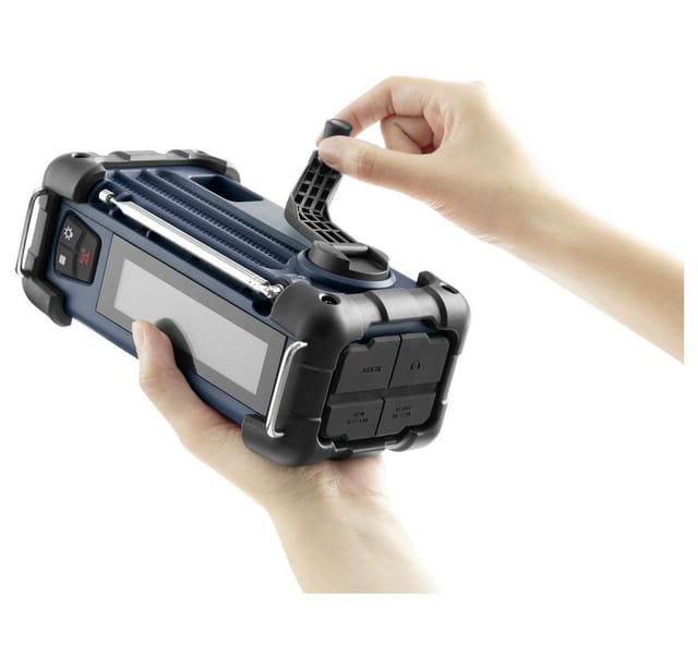 MMR-99 Outdoorradio dab+, dab, ukw Notfallradio, Bluetooth® Solarpanel, spritzwassergeschüt - Sangean