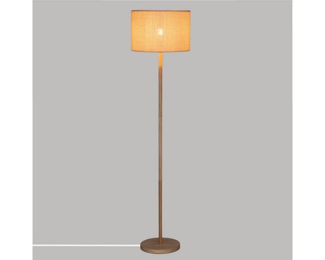 Stehlampe della, Holz, 149,5 cm