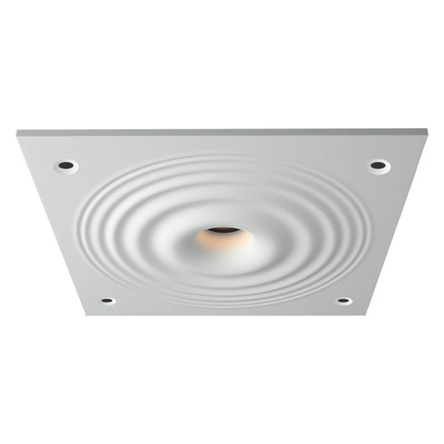 Gipseinbauleuchte mit Welleneffekt - 300 x 300 mm - GU10