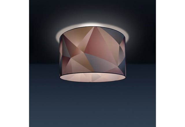 Deckenlampe Lampenschirm Stoff Pendelleuchte E27 Hängeleuchte Schlafzimmer Rund Design 4 (Ø45,5 cm), Deckenleuchte - Weiß - Paco Home