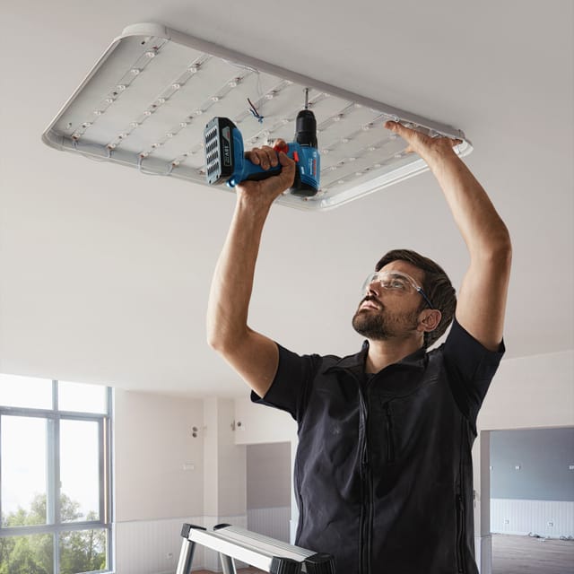 Bosch Akku-Bohrschrauber gsr 18V-45, Solo Version, l-boxx - Bosch Professional