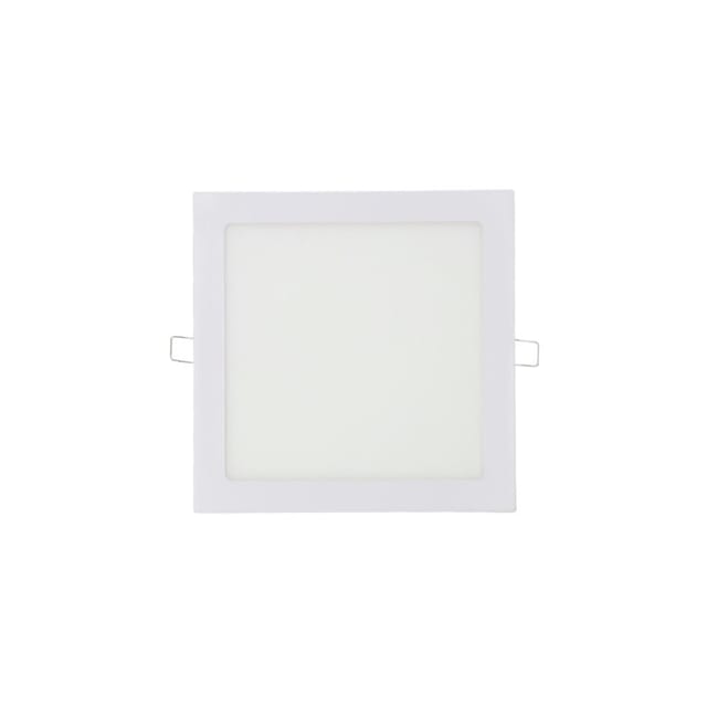 EDM - Quadratischer LED-Spot 22cm - 20W - 1500lm - 4000K - Weißer Rahmen - 31584
