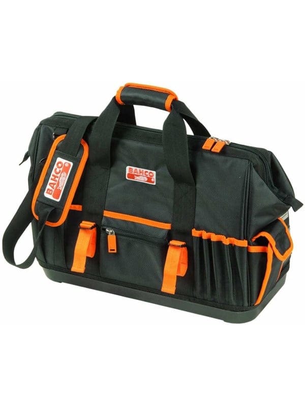 Stoff-Werkzeugtasche, oben geschlossen, mit festem Boden, 32 l, 300 mm x 235 mm x 500 mm - Bahco