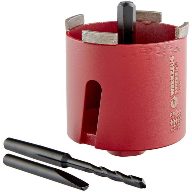 Ws24 - Diamant Dosensenker Basic - Set 4tlg. 6 Kant 82 mm 100442
