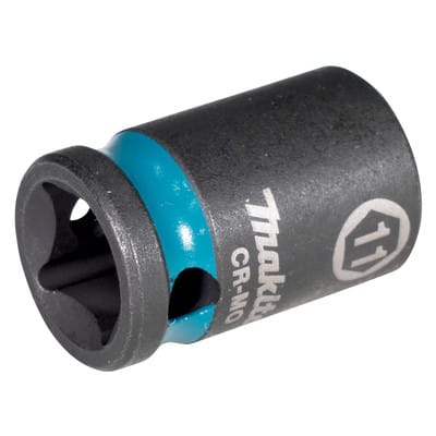 E-15920 Steckschlüssel 3/8" SW11 Impact Black kurz - Makita