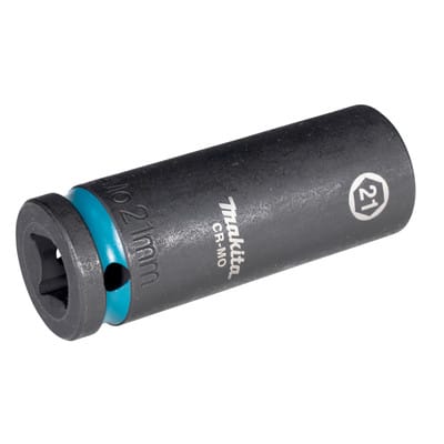 E-16508 Steckschlüssel 1/2" SW21 Impact Black lang - Makita