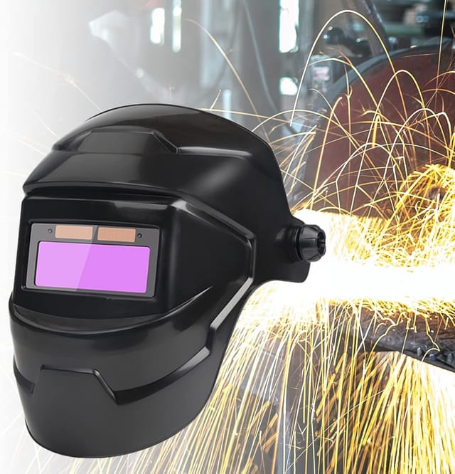 Ej.Life Solar-Schweißhelm, professionelle LED mit automatischer Verdunkelung, für Mig TigArc Welder MAsk
