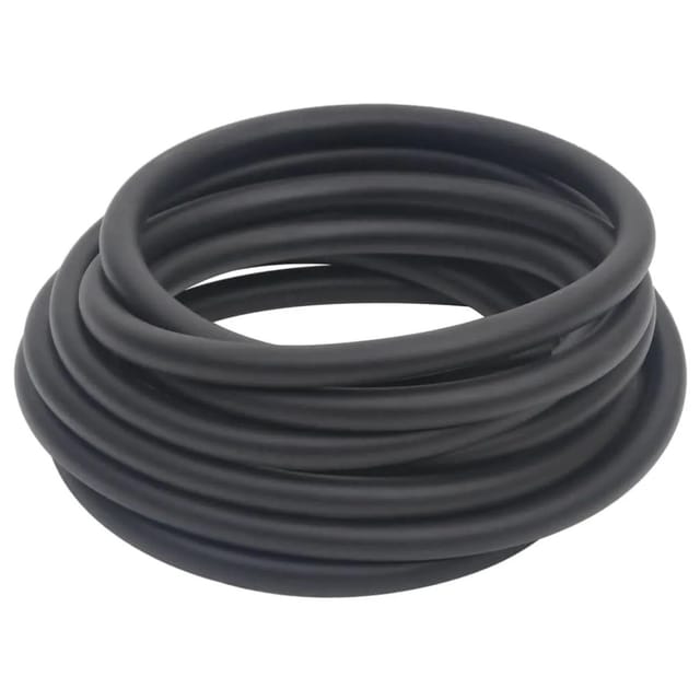 Hybrid-Luftschlauch Schwarz 0,6' 2 m Gummi und pvc Vidaxl
