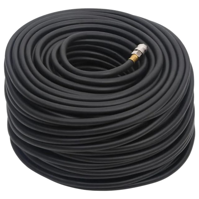 Prolenta Premium Hybrid-Luftschlauch Schwarz 0,6 50 m Gummi und