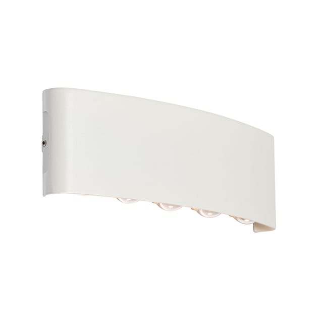 Außenwandleuchte weiß inkl. led 10-flammig IP54 - Silly