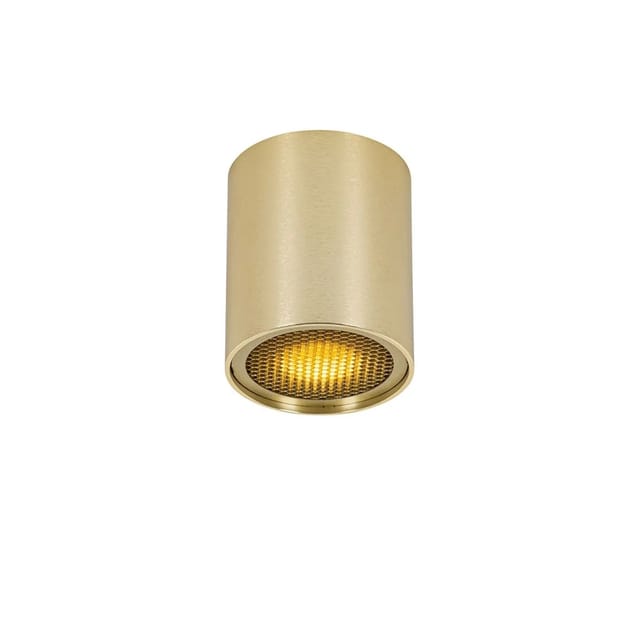 Design-Aufbaustrahler Gold GU10 50mm - Tubo Honey