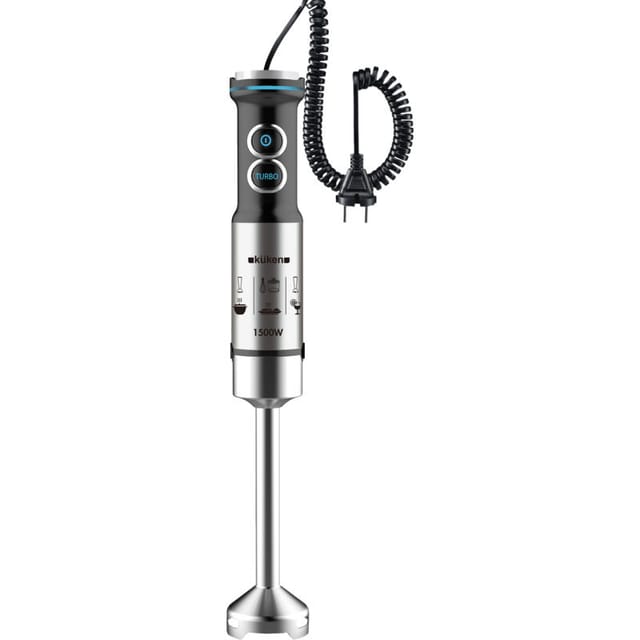 Alfa Dyser - Stabmixer aus Edelstahl, 1500 w, hochwertiges Kuken-Glas