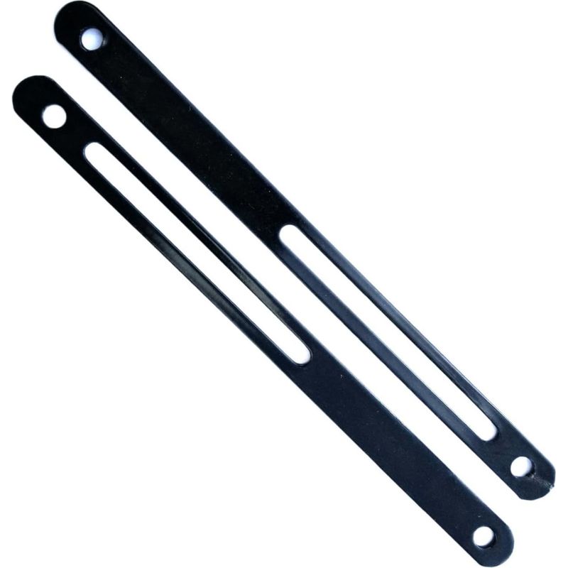 Set Mit 2 Gepäckträgerhalterungen Für Fahrräder, 20 Cm Verlängerter Vorbau, Kompatibel Mit Scheiben-/v-bremsen, 24-26 Zoll Mountainbikes