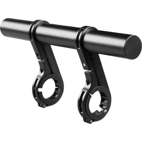 Multifunktionale Fahrradlenkerverlängerung (schwarz, Doppelstütze (20 M)) - Jia