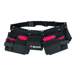 Werkzeuggürtel, gewebt, 7 Taschen, Extrastark - Bellota