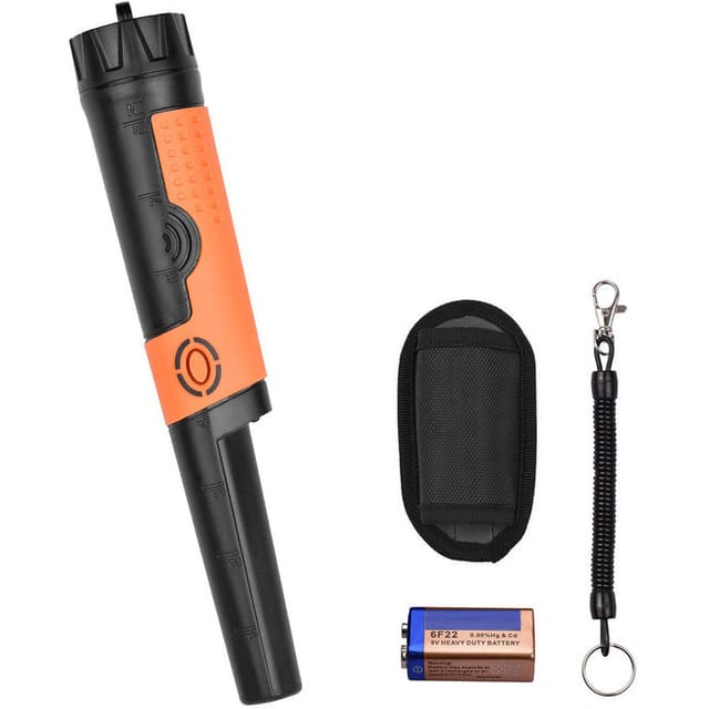 Yuclam Metalldetektor Pinpointer Ip68, Vollständig Wasserdicht, Hand-pinpointer-stab, Schatzsucher-detektoren Mit Umschaltbarem Summer, Vibration, Bonus-batterie, Holster, Umhängeband
